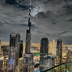 Paramount Midtown Flat With Burj Khalifa View Apartment Dubai